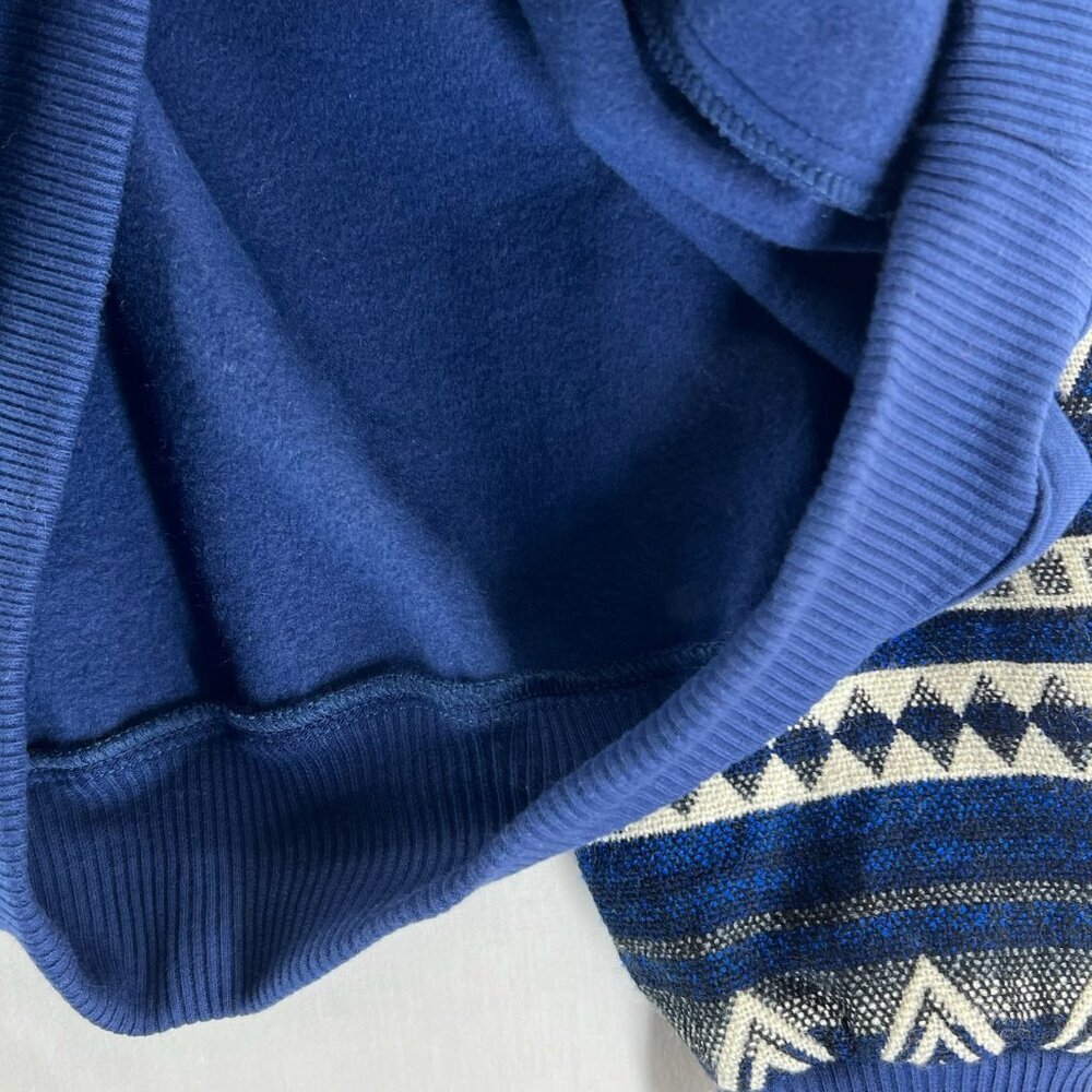 Dallas Cowboys Vigor Hoodie Men XL Geometric Pullover Southwestern Sporty Blue - Picture 10 of 15